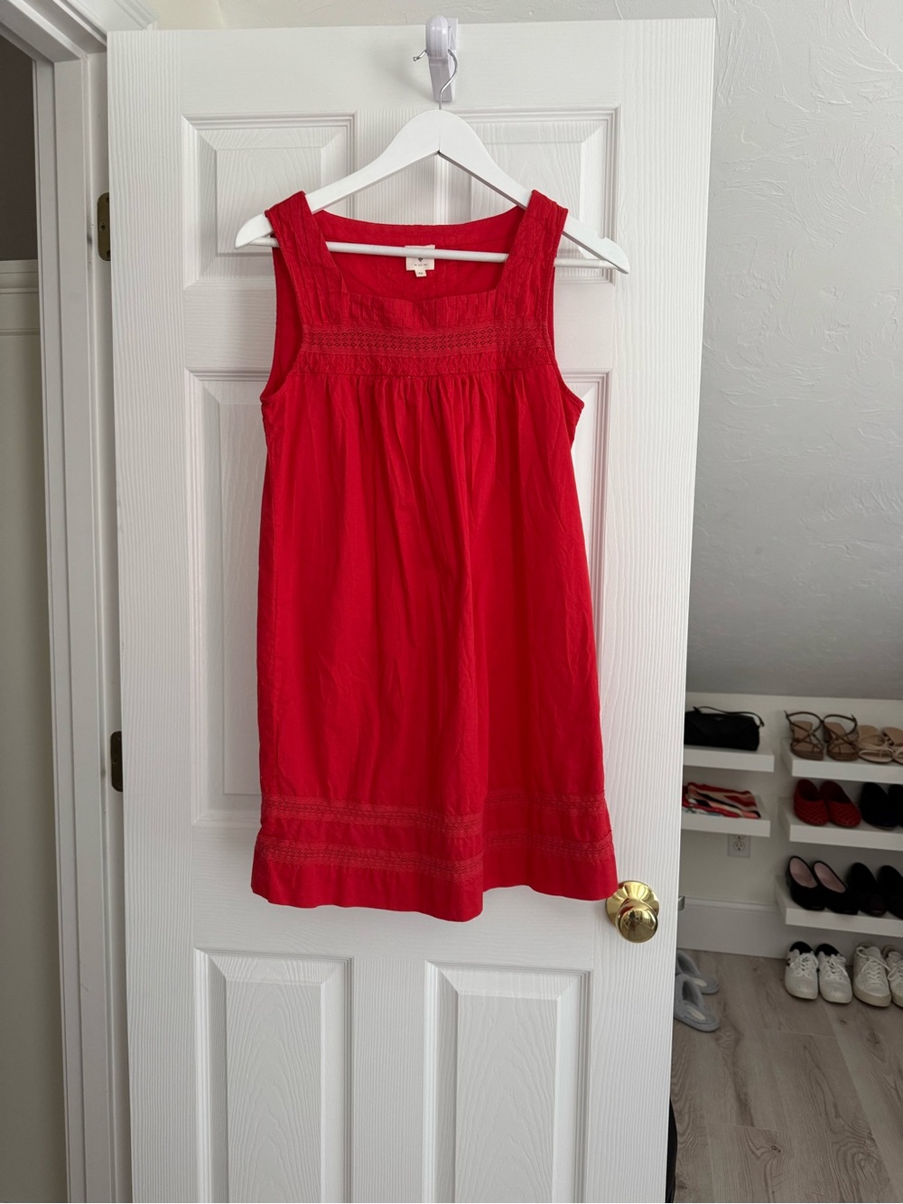 Marea EMERSON SHIFT DRESS - POPPY RED size XS - Picture 2 of 6